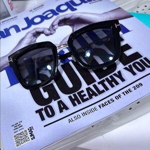 Tom Ford Dark Frame Sunglasses